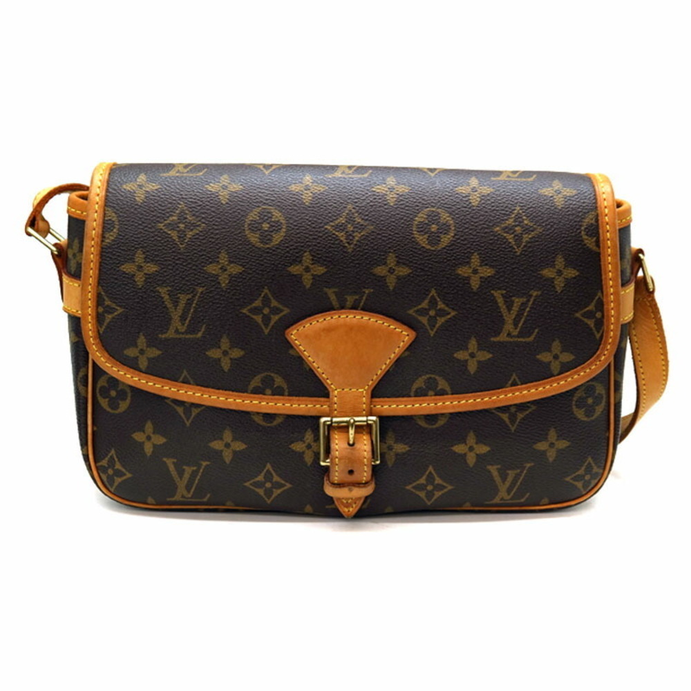LOUIS VUITTON Sologne Shoulder Bag Monogram Canvas Brown LV